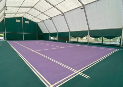 Béton décoratif perméable bicolore APRES