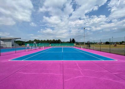 Béton perméable bicolore APRES