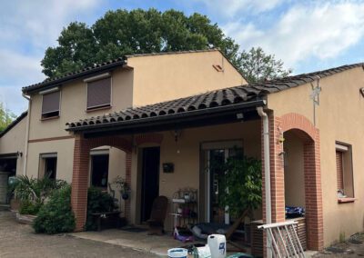 Peinture maison AVANT