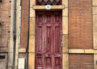 Peinture porte AVANT