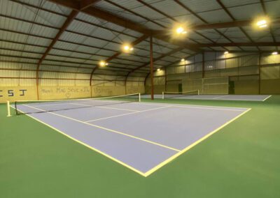 Court en résine à St Jean