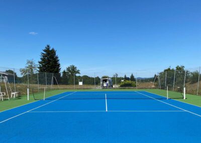 Rénovation peinture terrain APRES