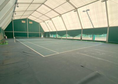 Revêtement en béton poreux à double teinte AVANT